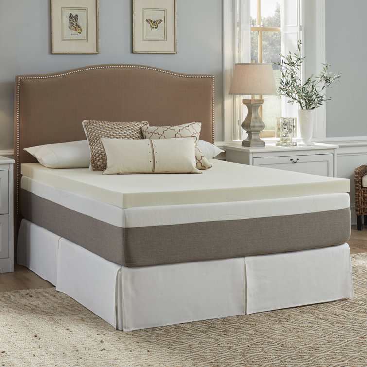 Slumber Solutions 3" Memory Foam Mattress Topper & Reviews Wayfair